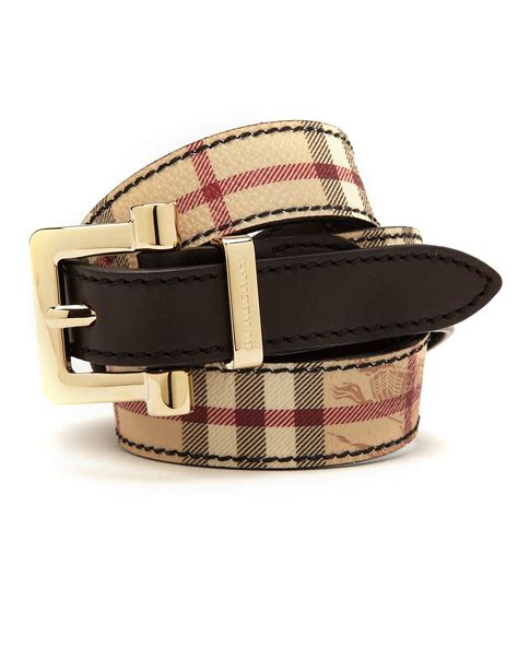 burberry belts india|Burberry haymarket check belt.